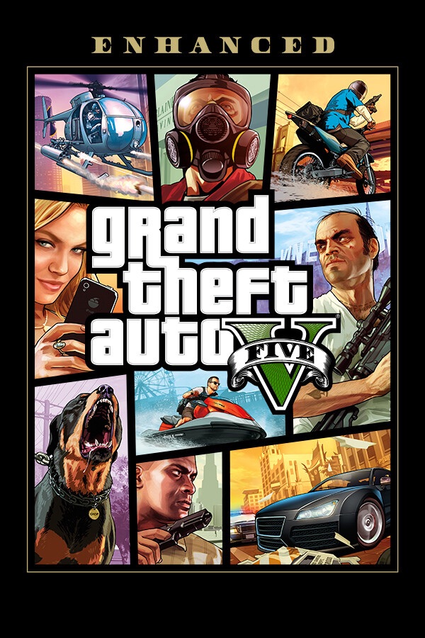 Grand Theft Auto V Enhanced (Todas as DLCs)