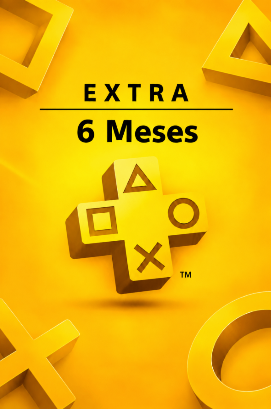 Playstation Plus Extra - 6 meses